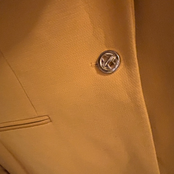 Beautiful Gold Tahari Blazer Size 12 - Picture 4 of 6